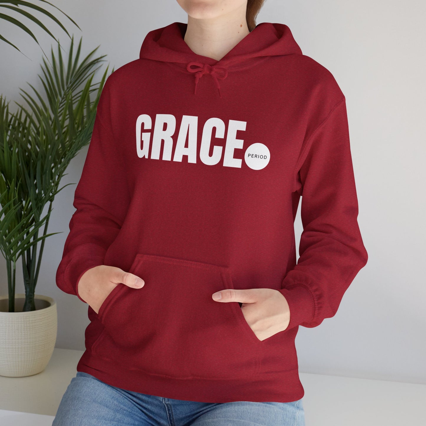 Grace (period) Unisex Hooded Sweatshirt Wear it Boldly to Say it Loudly!