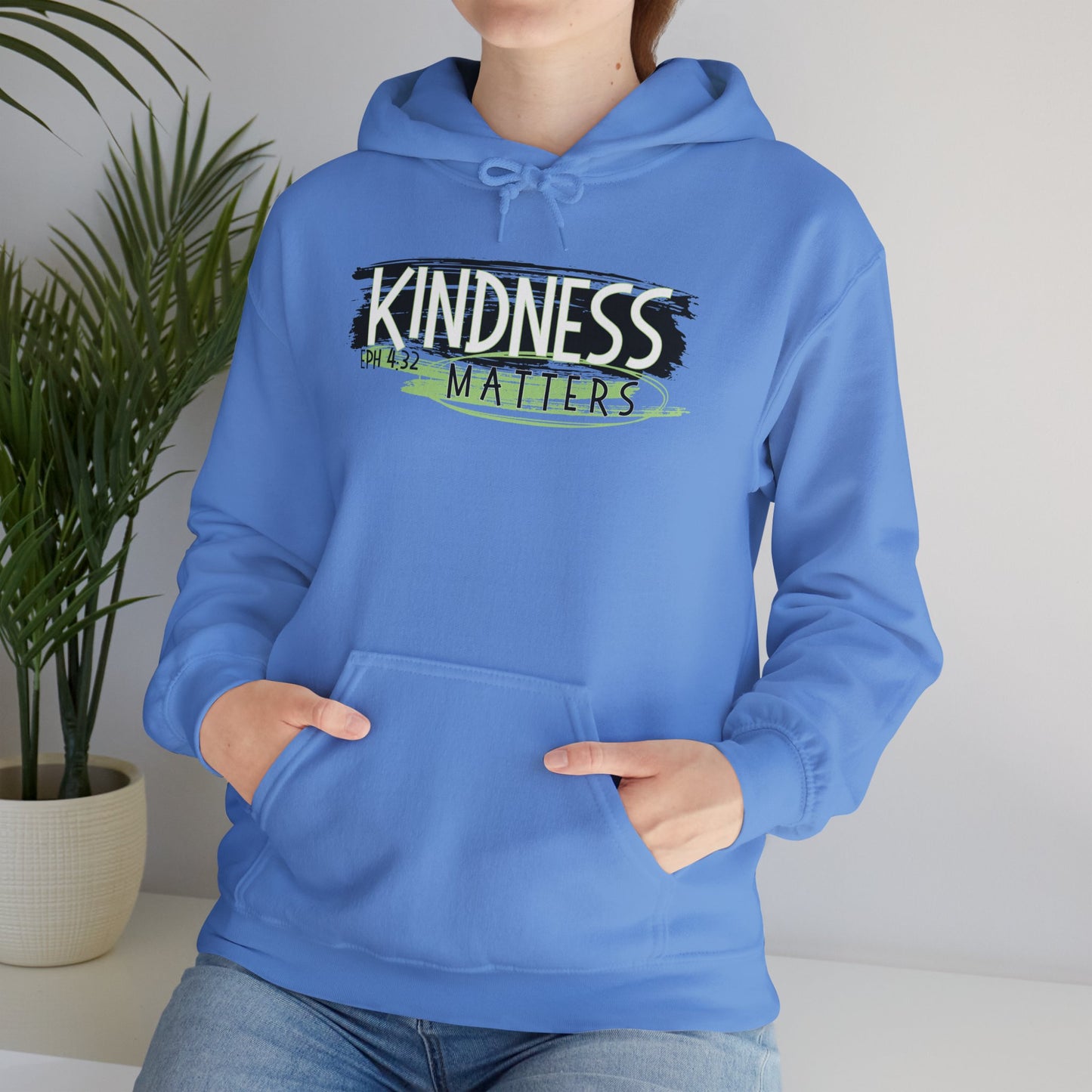 "KINDNESS matters" Unisex Hooded Sweatshirt - Wear it Boldly to Say it Loudly!