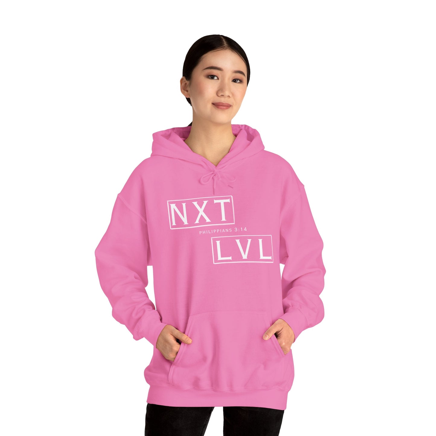 "NXT LVL" Unisex Hooded Sweatshirt - Wear it Boldly to Say it Loudly!