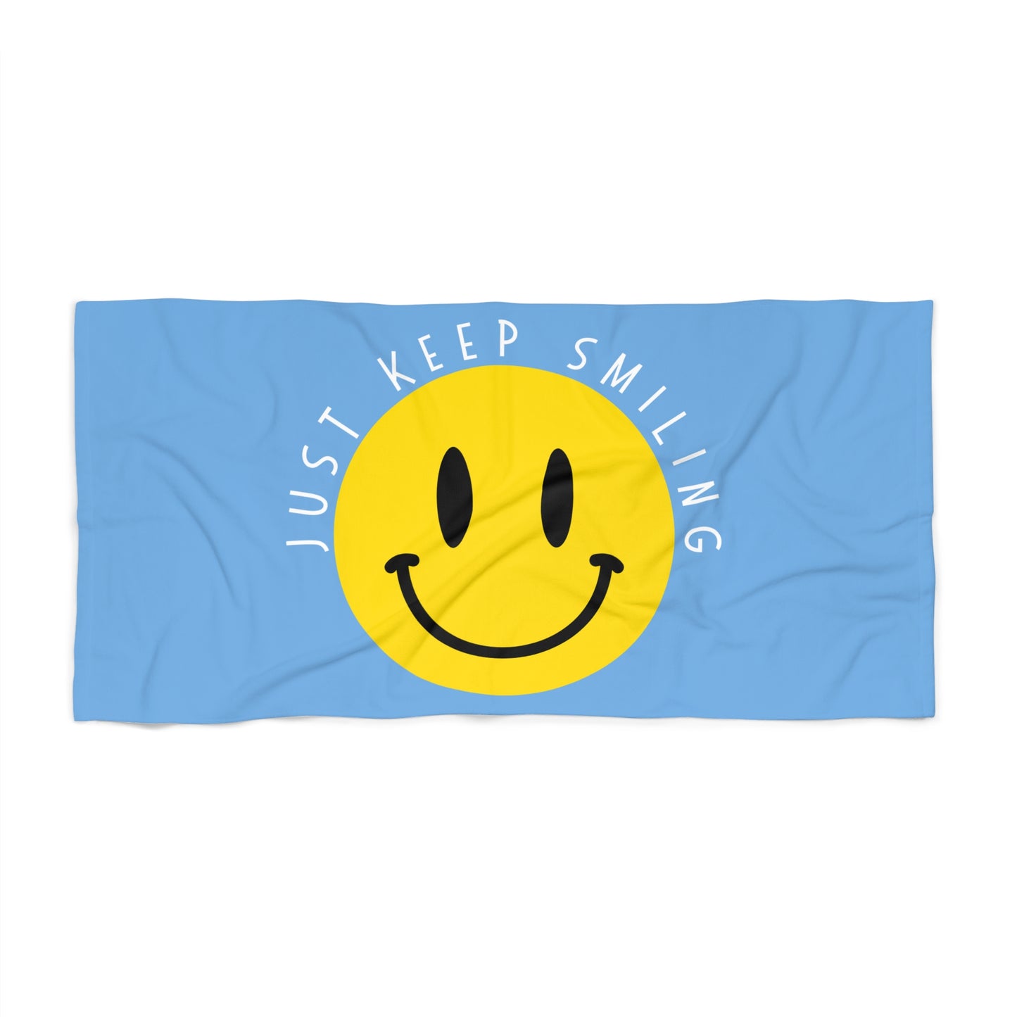 Keep Smiling Beach Towel