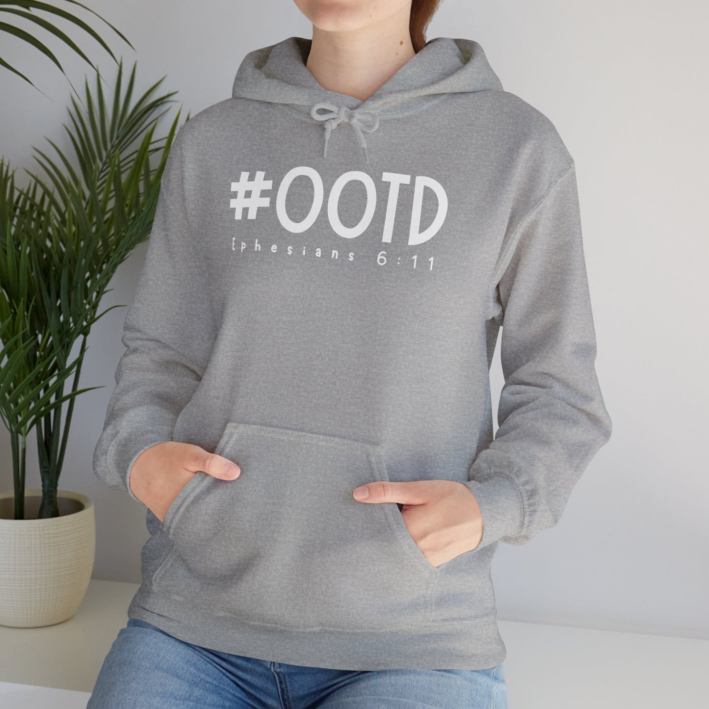 "#OOTD" Unisex Hooded Sweatshirt - Wear it Boldly to Say it Loudly!