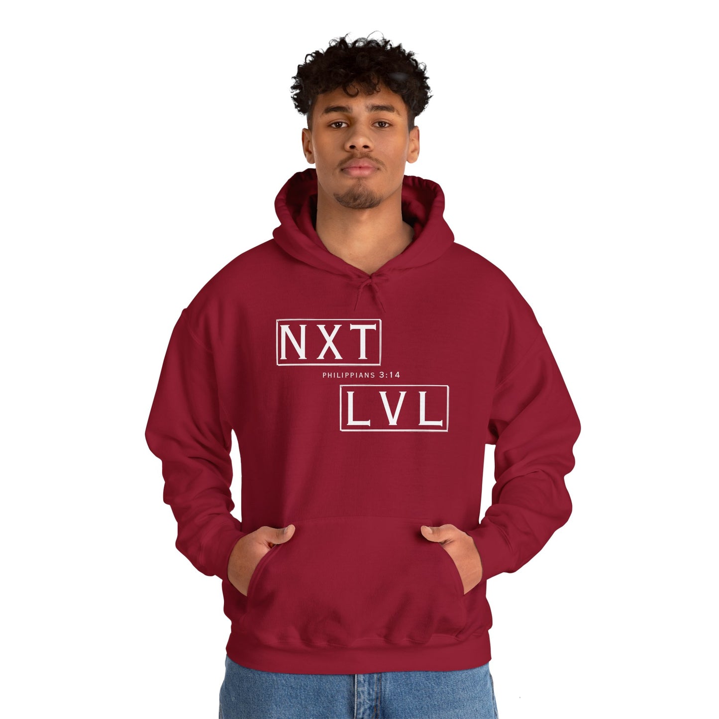 "NXT LVL" Unisex Hooded Sweatshirt - Wear it Boldly to Say it Loudly!