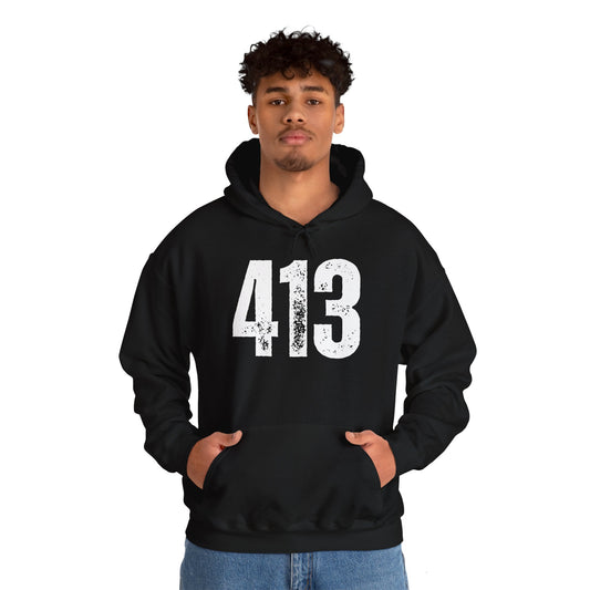 413 (Philippians 4:13) Hoodie Sweatshirt - Wear it Boldly to Say it Loudly!