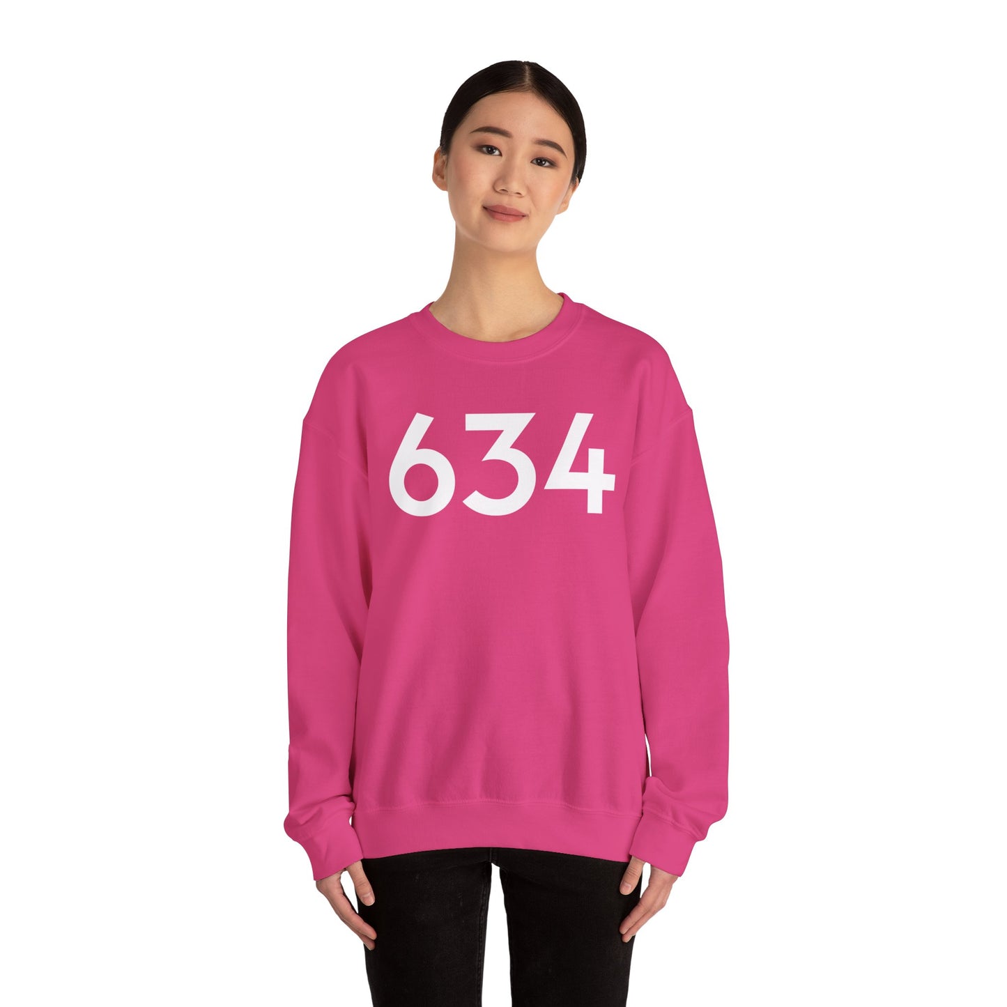 634 - (Matthew 6:34)Sweatshirt - Wear it Boldly to Say it Loudly!