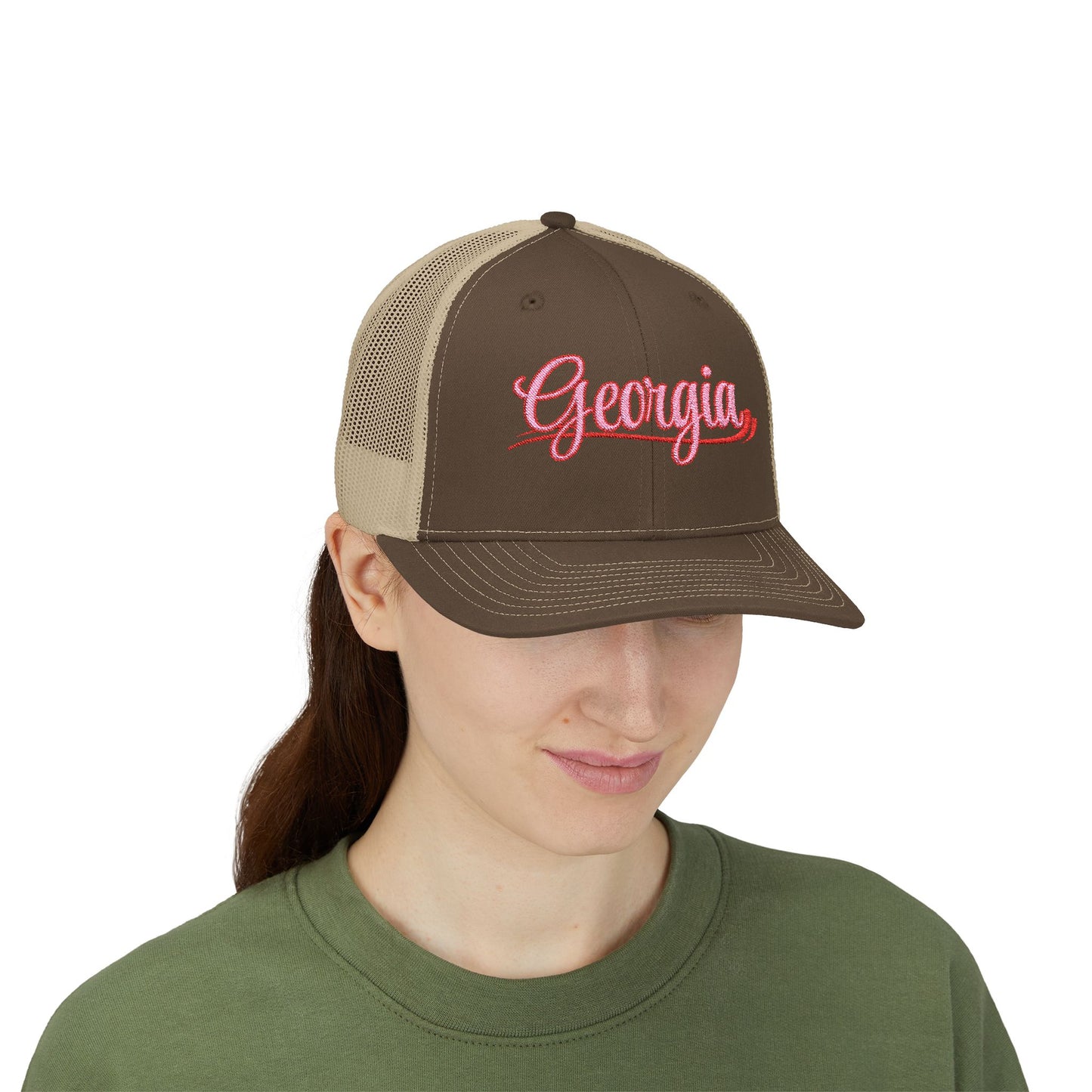 Georgia Girl Snapback Trucker Cap