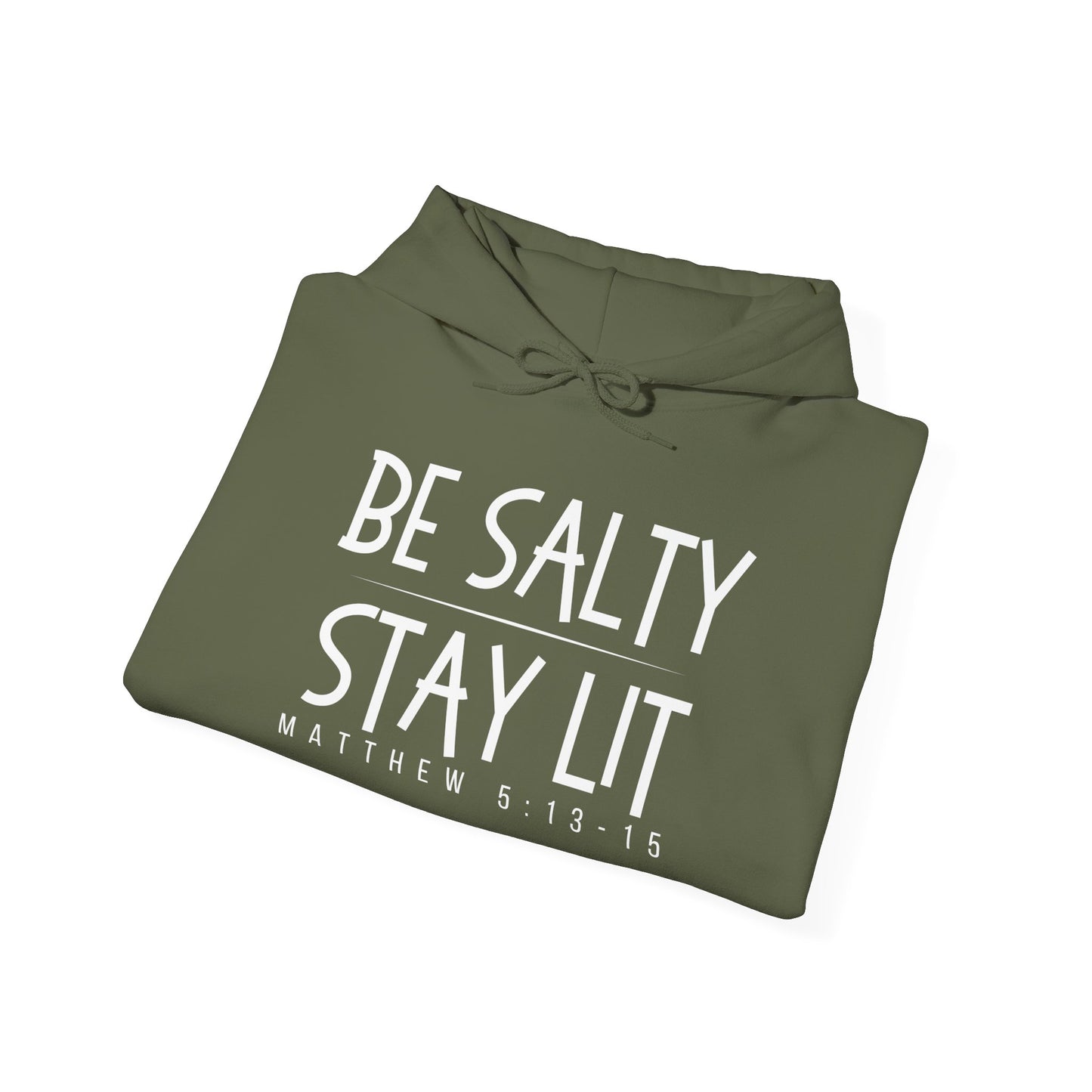 Be Salty Stay Lit Unisex Heavy Blend™ Hooded Sweatshirt