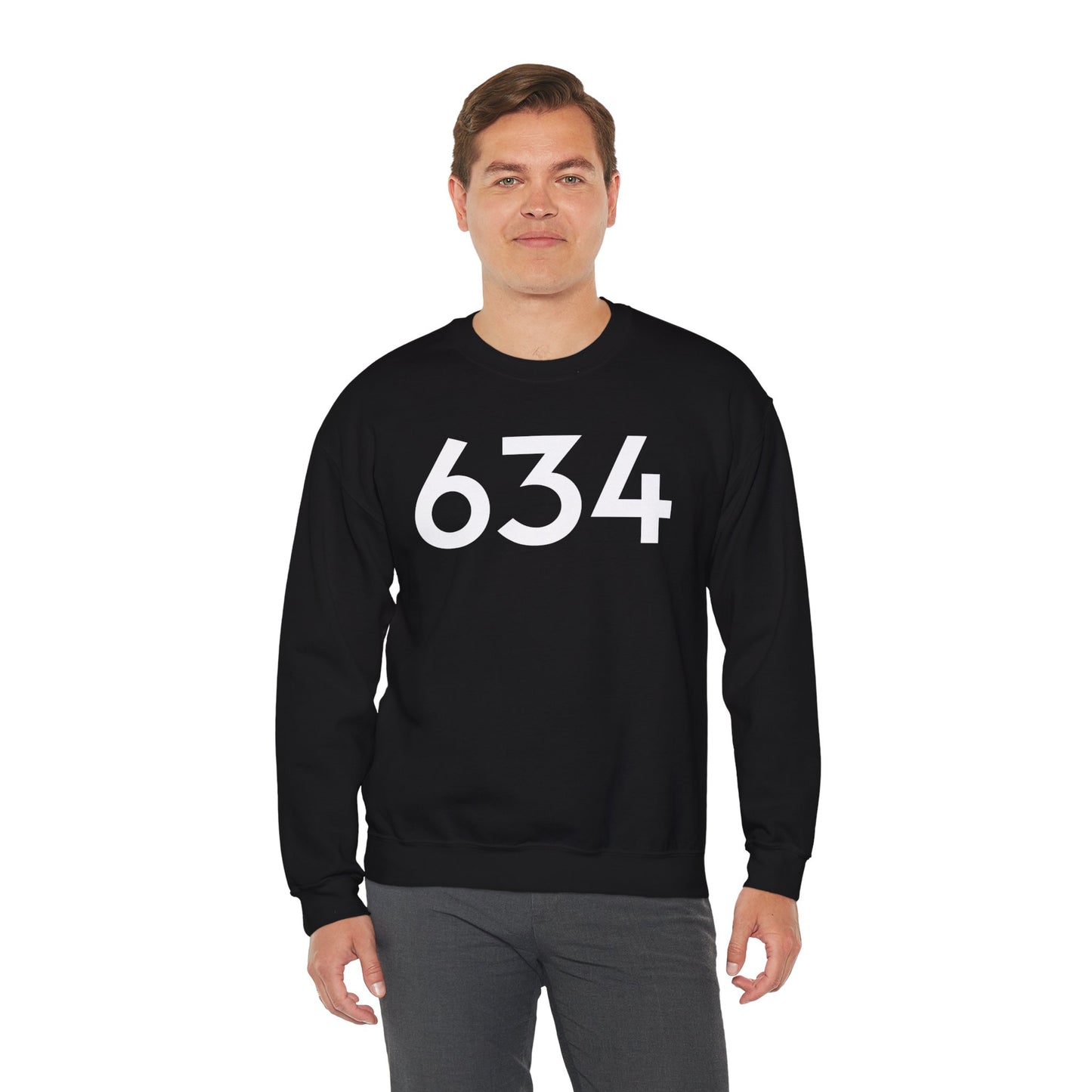 634 - (Matthew 6:34)Sweatshirt - Wear it Boldly to Say it Loudly!