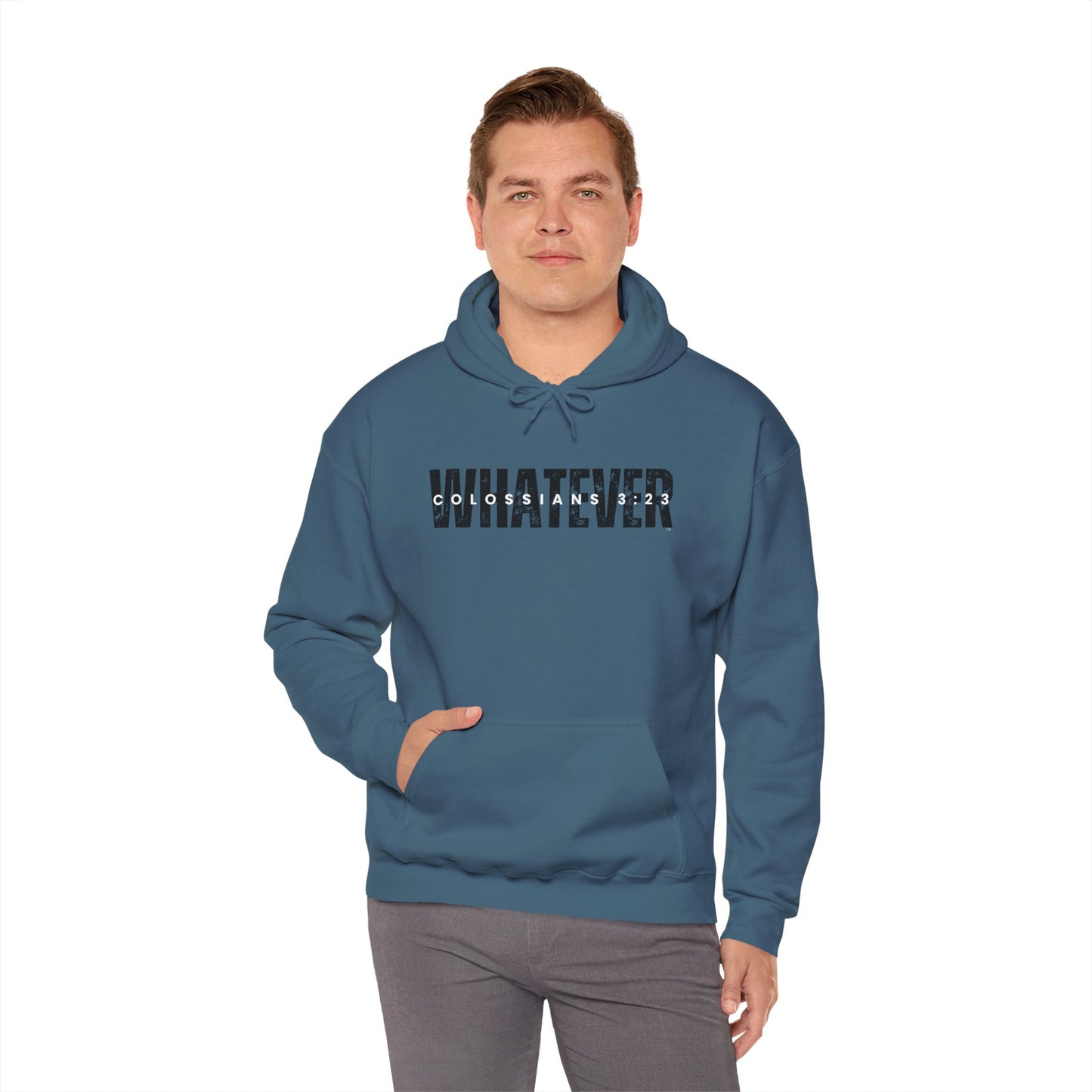 "Whatever" Unisex Hooded Sweatshirt - Wear it Boldly to Say it Loudly!