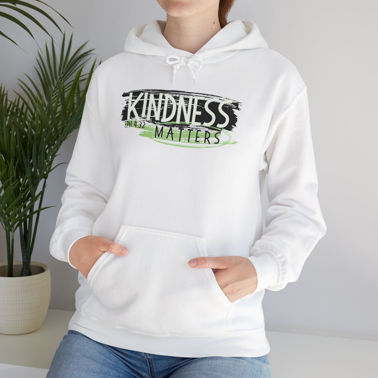 "KINDNESS matters" Unisex Hooded Sweatshirt - Wear it Boldly to Say it Loudly!