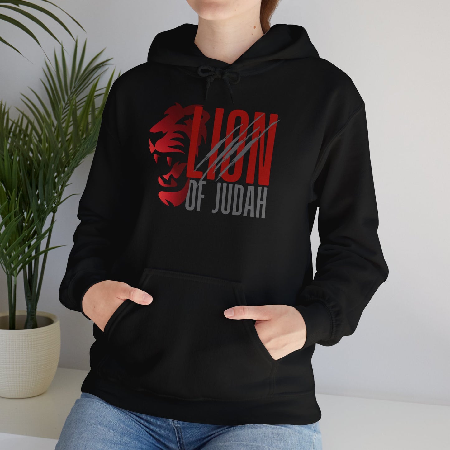 "Lion of Judah" Hooded Sweatshirt - Wear it Boldly to Say it Loudly!