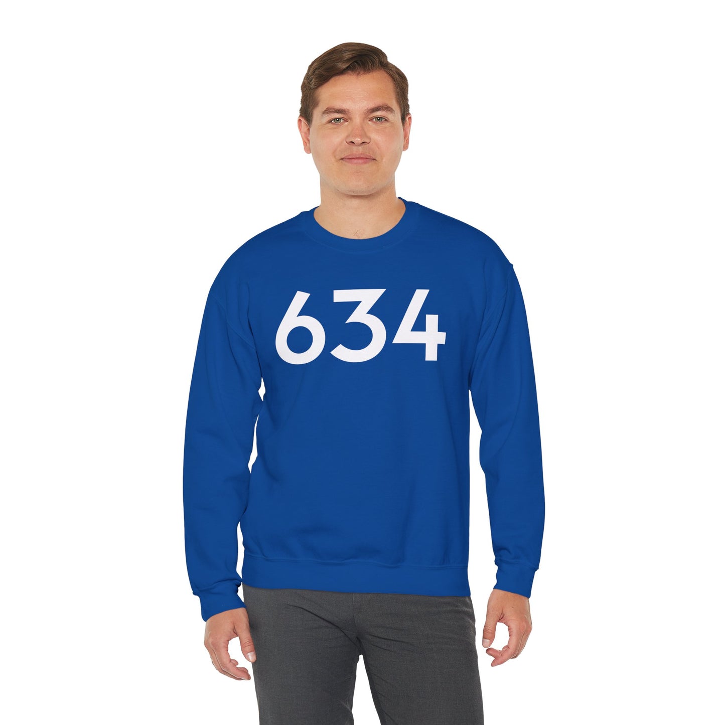 634 - (Matthew 6:34)Sweatshirt - Wear it Boldly to Say it Loudly!