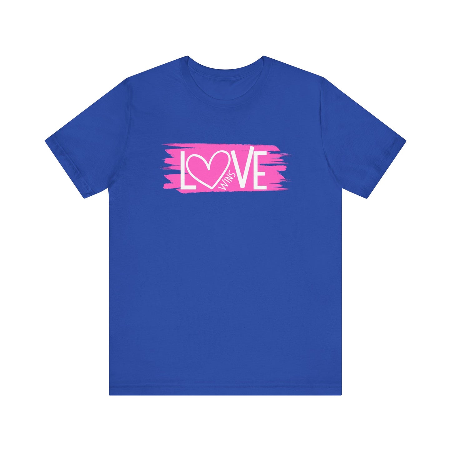 "Love Wins" Short Sleeve Tee - Wear it Boldly to Sat it Loudly!