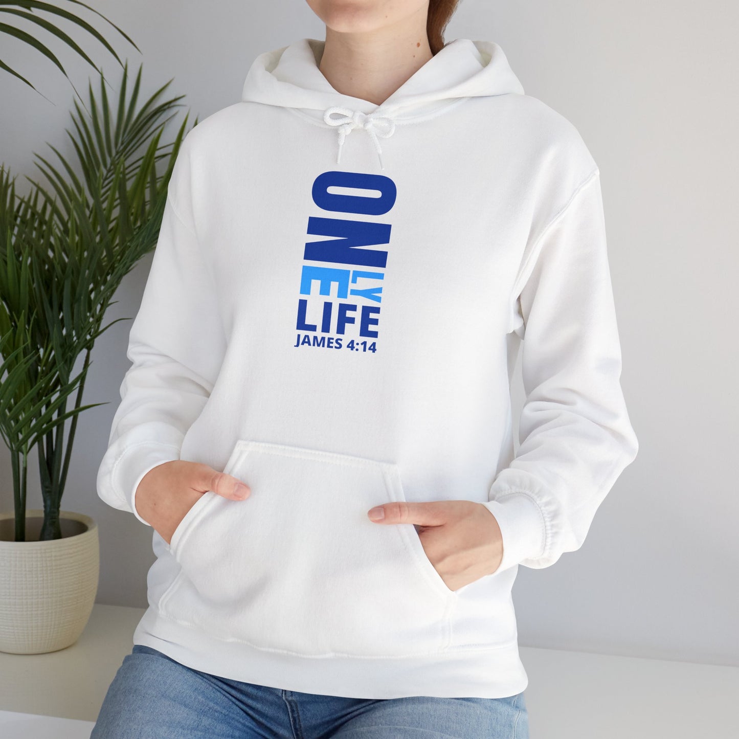 "Only One Life" Hooded Sweatshirt - Wear it Boldly to Say it Loudly!