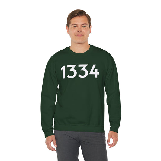 "1334" (John 13:34) Crewneck Sweatshirt