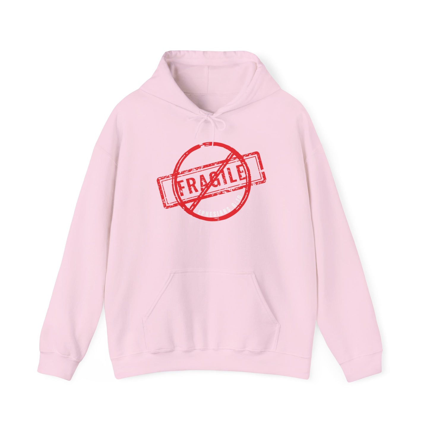 "Not Fragile" Unisex Hooded Sweatshirt - Wear it Boldly to Say it Loudly!