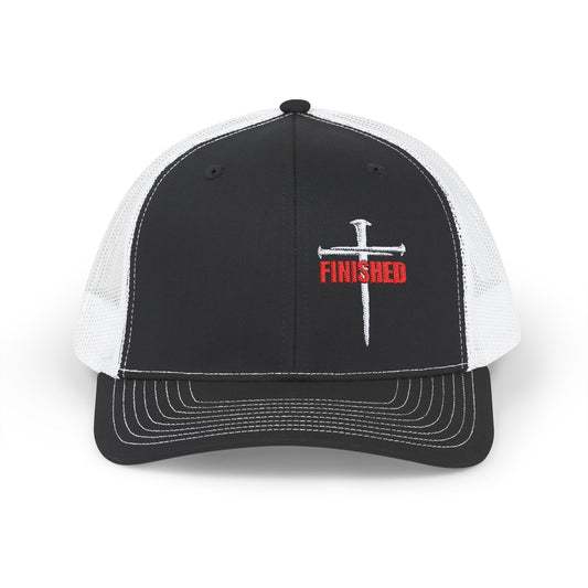 Cross/Finished Snapback Trucker Cap