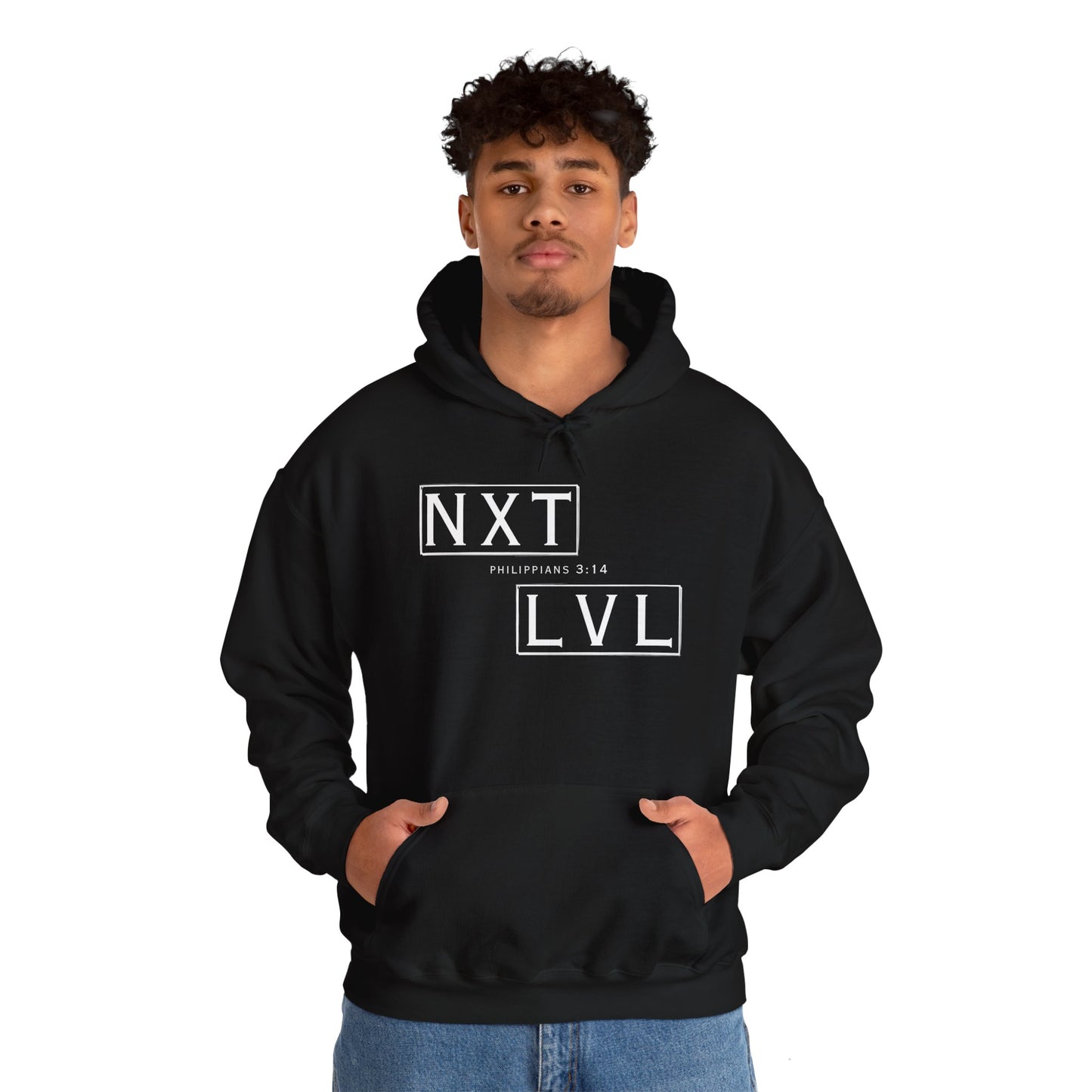 "NXT LVL" Unisex Hooded Sweatshirt - Wear it Boldly to Say it Loudly!