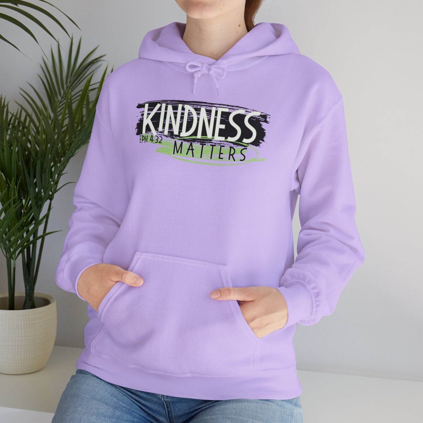 "KINDNESS matters" Unisex Hooded Sweatshirt - Wear it Boldly to Say it Loudly!