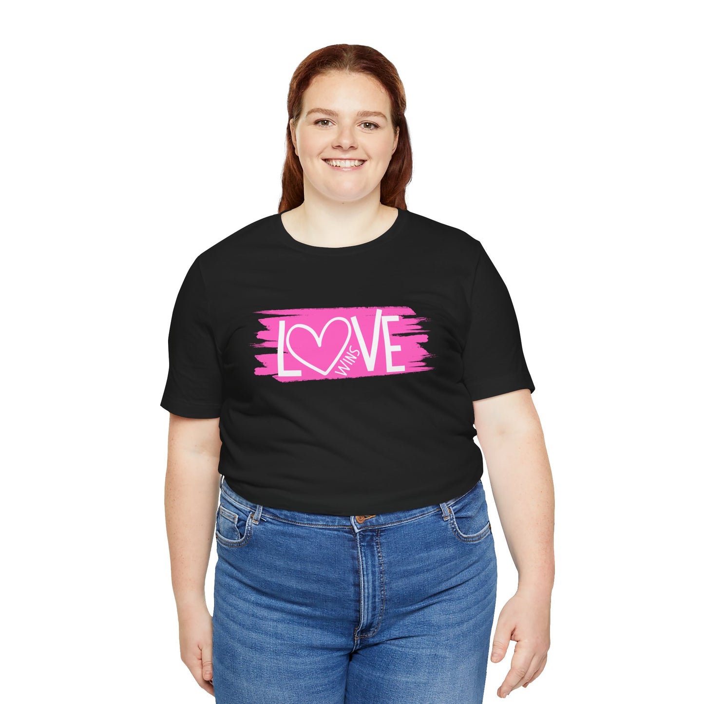 "Love Wins" Short Sleeve Tee - Wear it Boldly to Sat it Loudly!