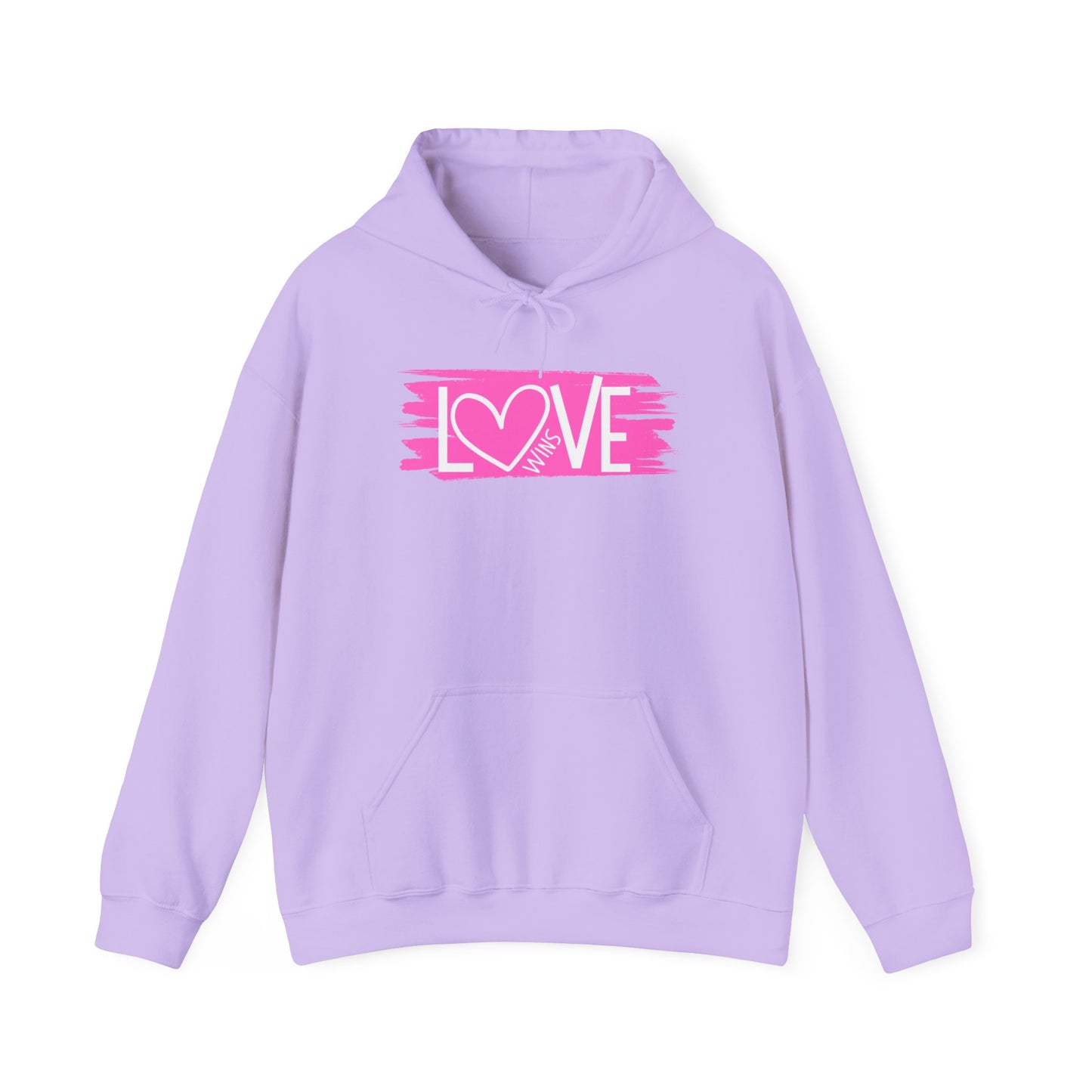 "Love Wins"  Unisex Hooded Sweatshirt - Wear it Boldly to Say it Loudly!