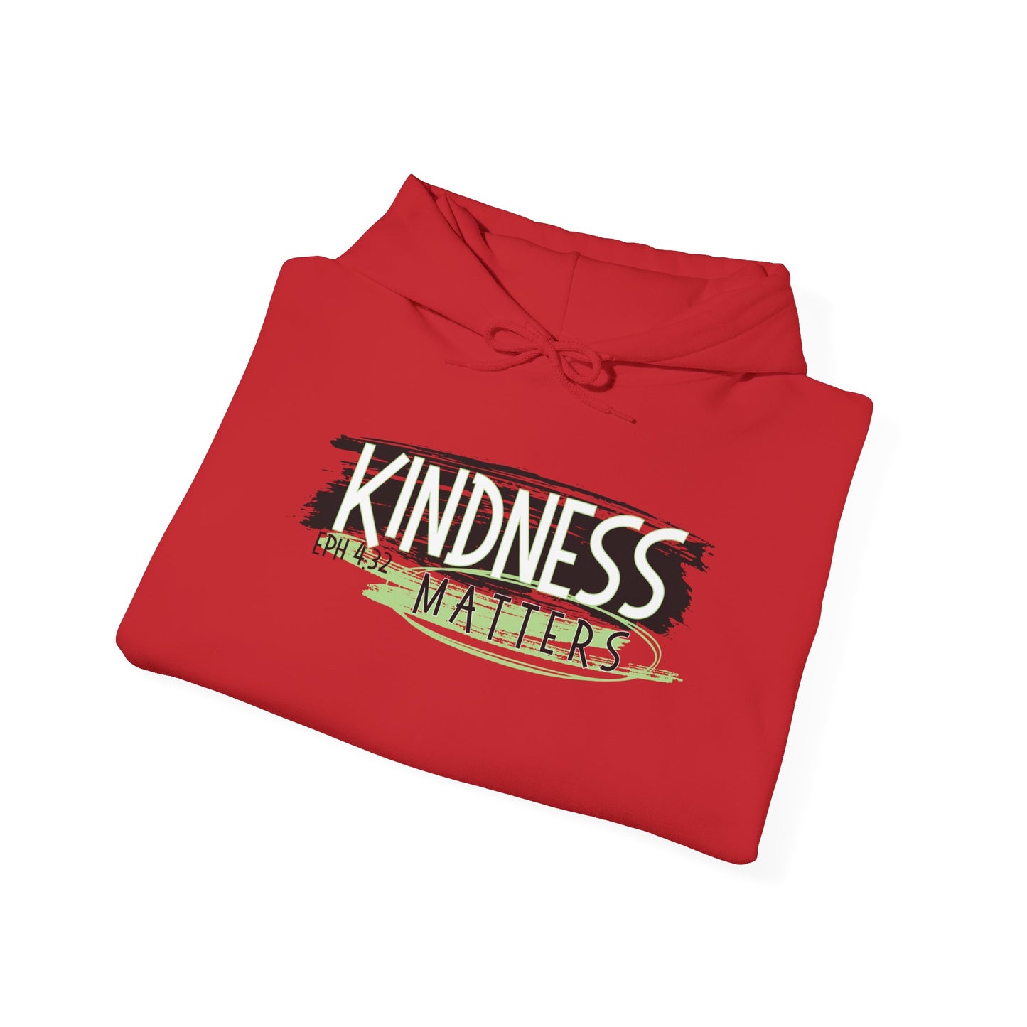 "KINDNESS matters" Unisex Hooded Sweatshirt - Wear it Boldly to Say it Loudly!