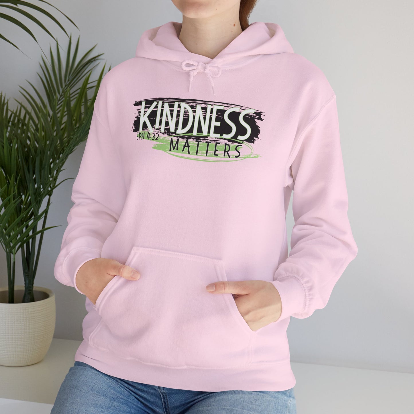 "KINDNESS matters" Unisex Hooded Sweatshirt - Wear it Boldly to Say it Loudly!