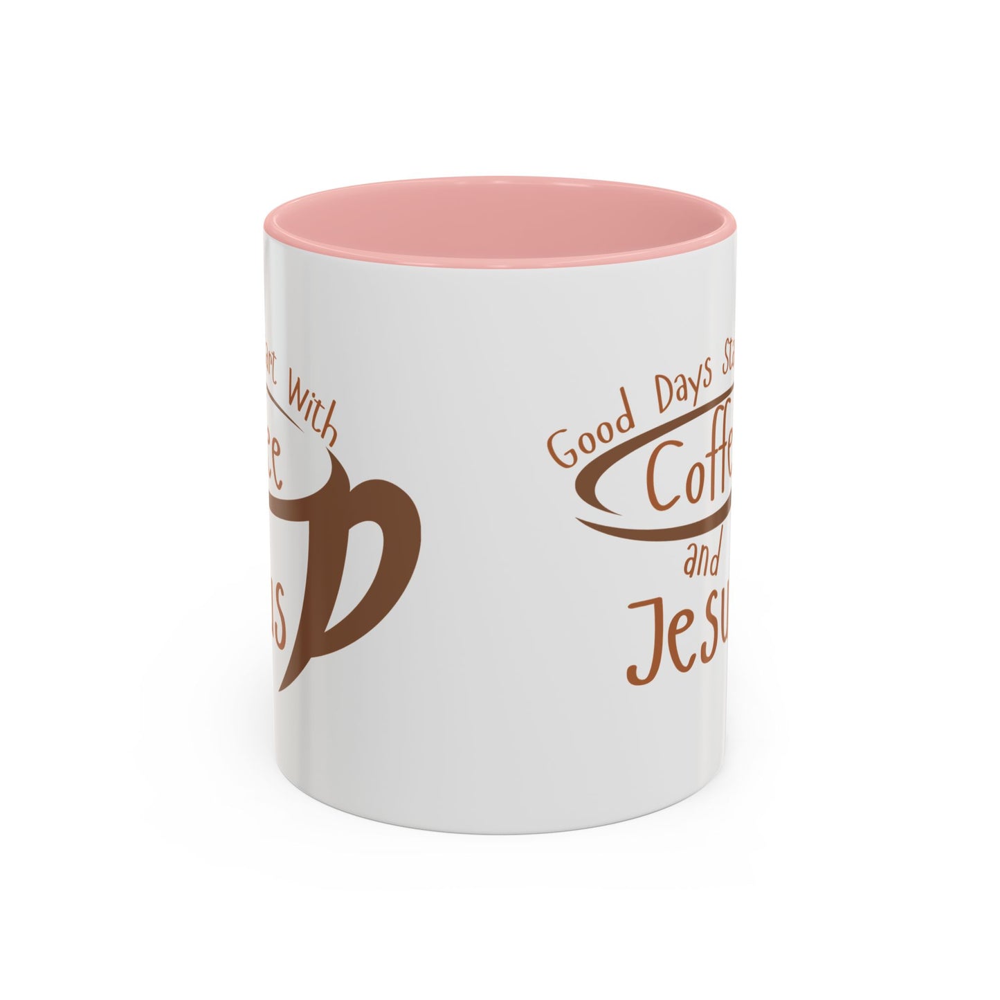 Coffee and Jesus Mug Accent Coffee Mug (11, 15oz)